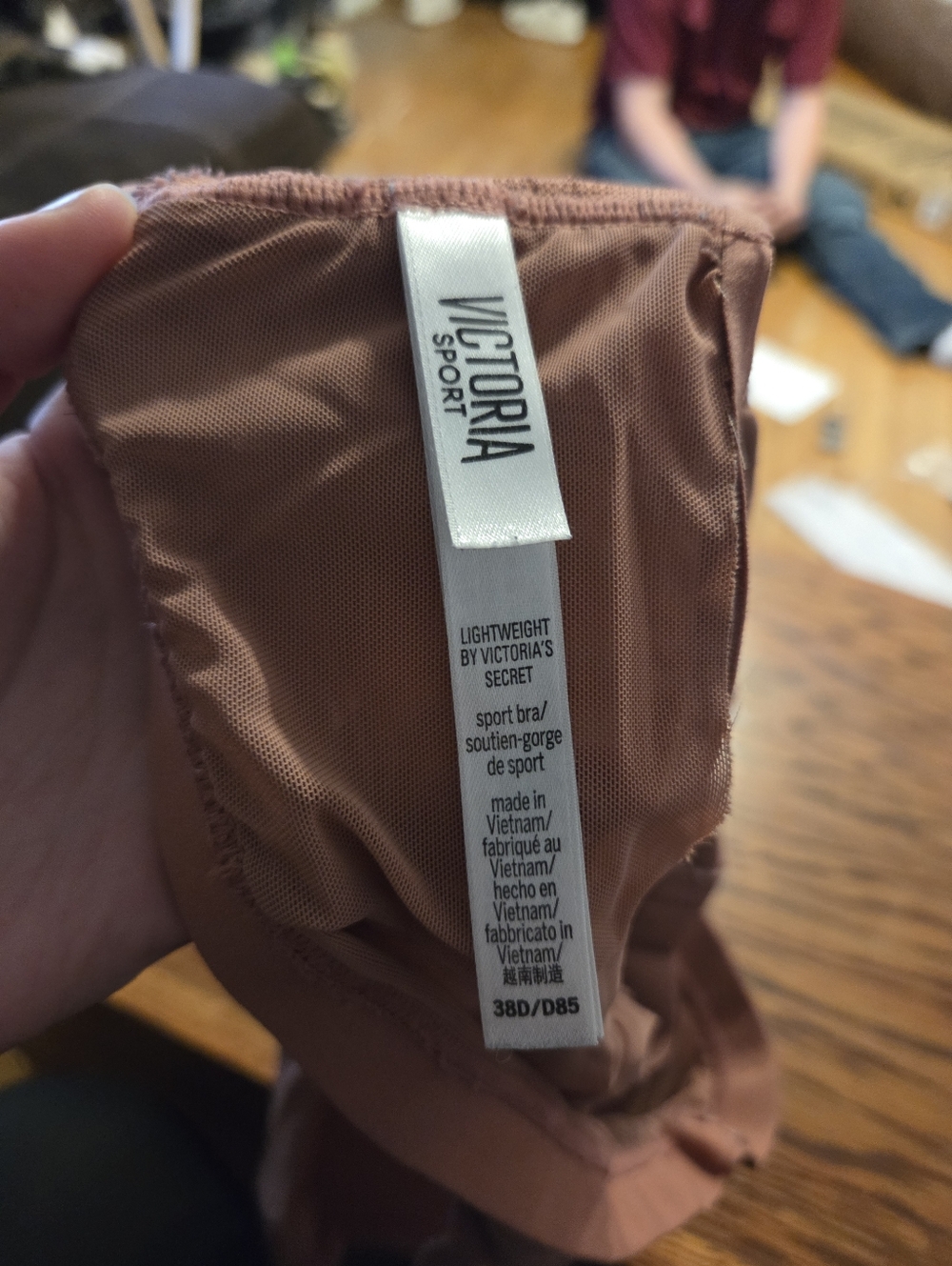 Victoria's Secret Wireless Seamless Bra 38D - Picture 2 of 2